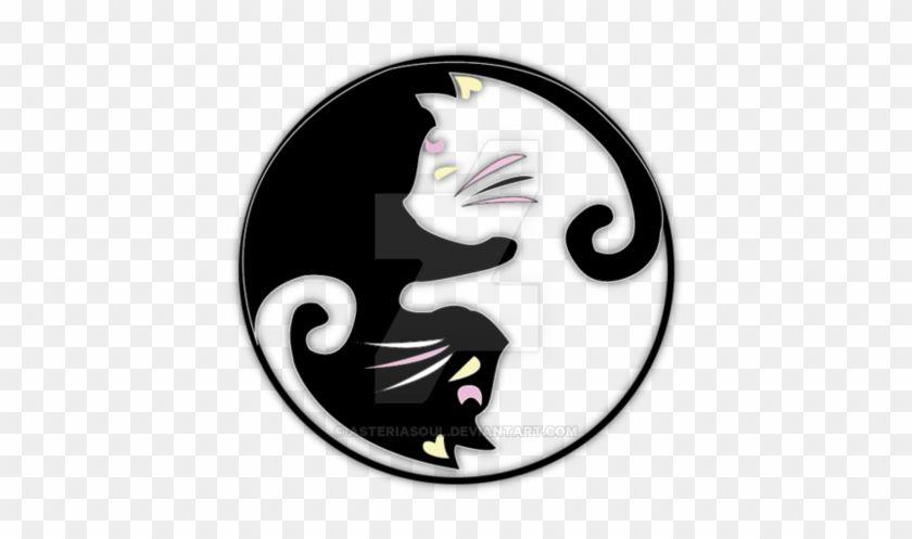 HD Clan Logo - Hd Neko Clan Logo - Cat Yin Yang - Free Transparent PNG Clipart ...