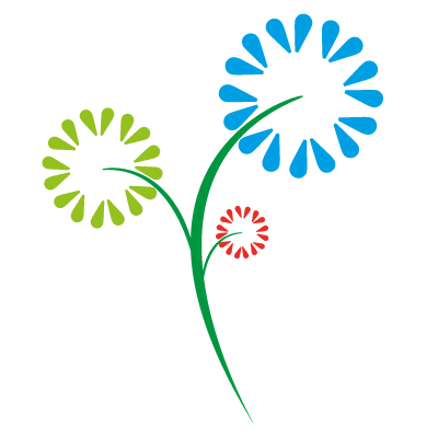 Birthday Flower Logo - happy birthday flowers