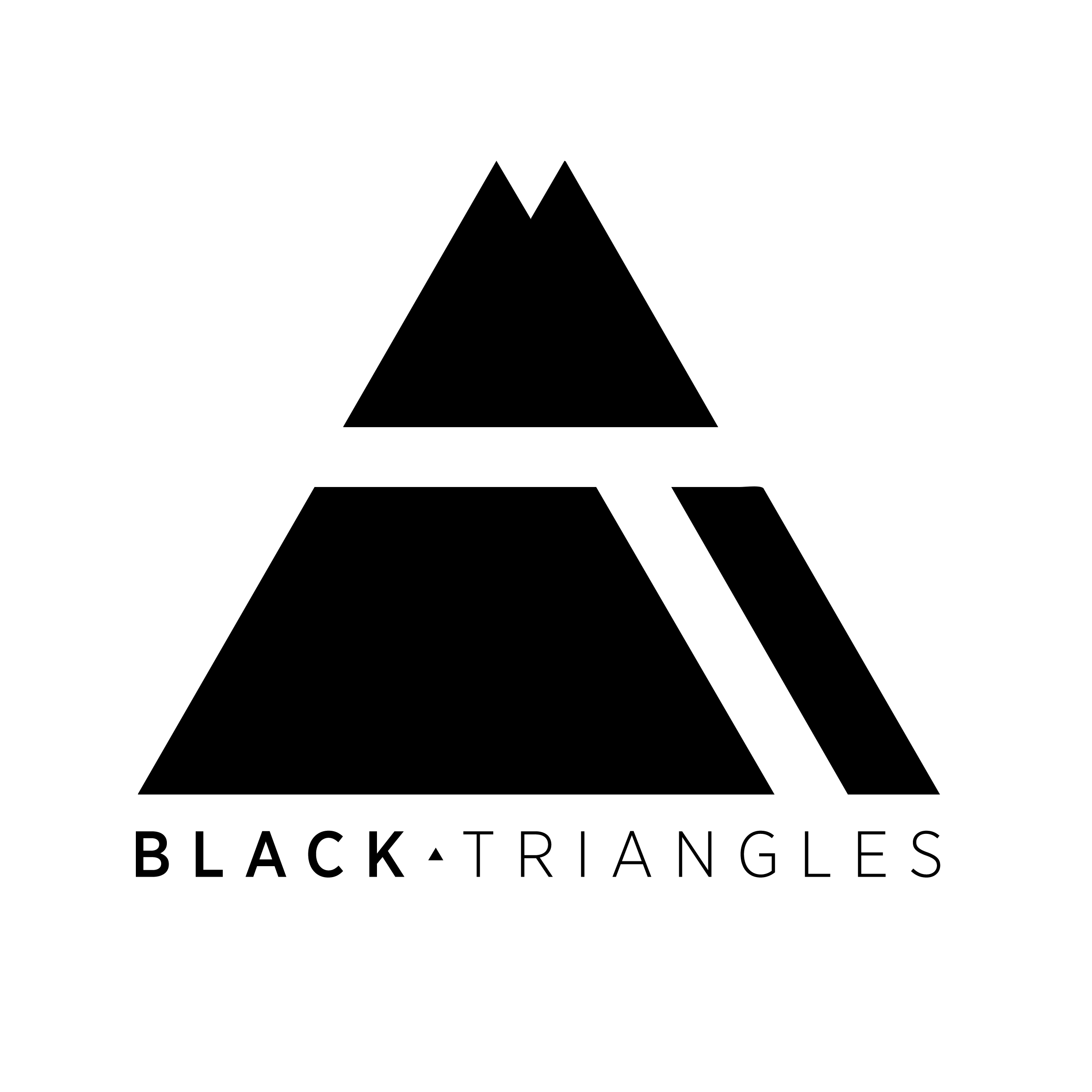 Black Triangles Logo - Black Triangles