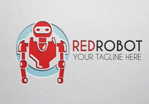 Red Robot Logo - Red Robot Logo