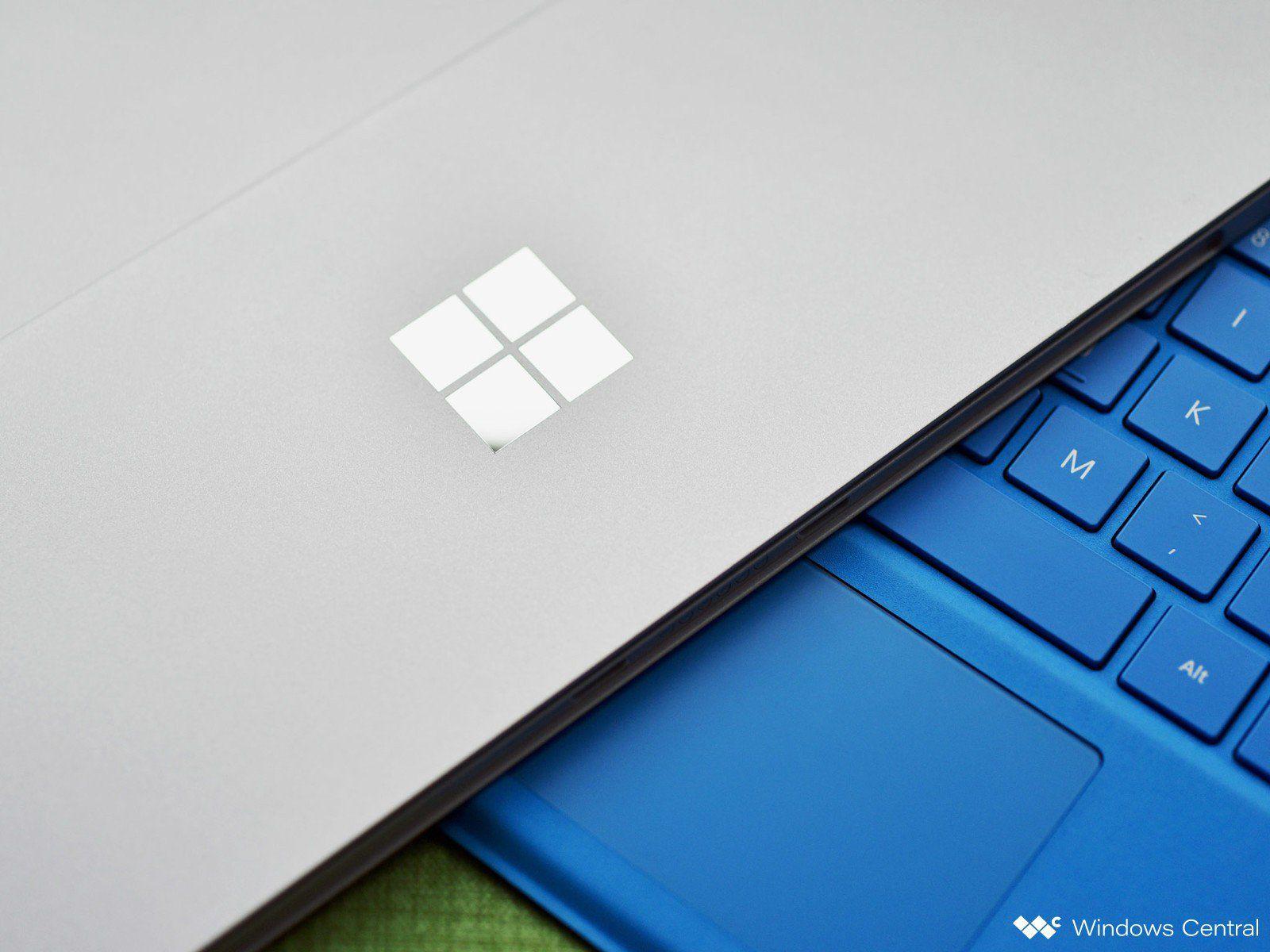 Laptop Microsoft Surface Logo