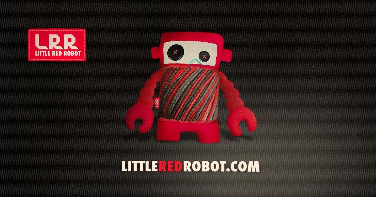 Red Robot Logo - Little Red Robot