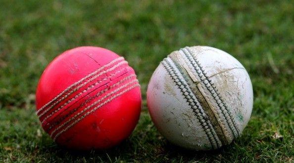 White with Red Ball Logo - Red Ball, White Ball and Pink Ball in Cricket Difference