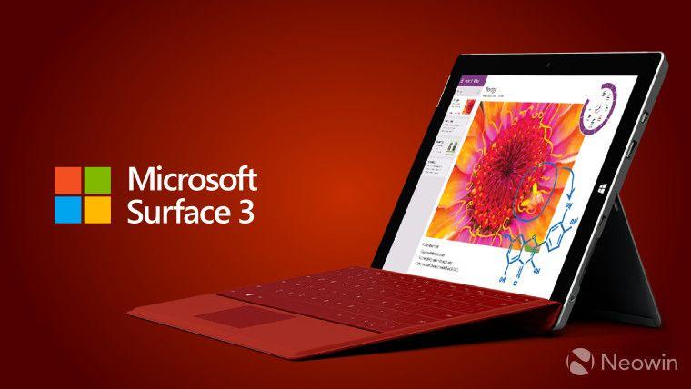 Laptop Microsoft Surface Logo - Still want a Surface 3? Microsoft is selling refurbished models for ...
