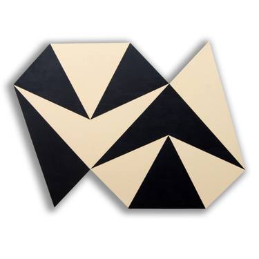 Black Triangles Logo - Black Triangles Paintings For Sale | Saatchi Art