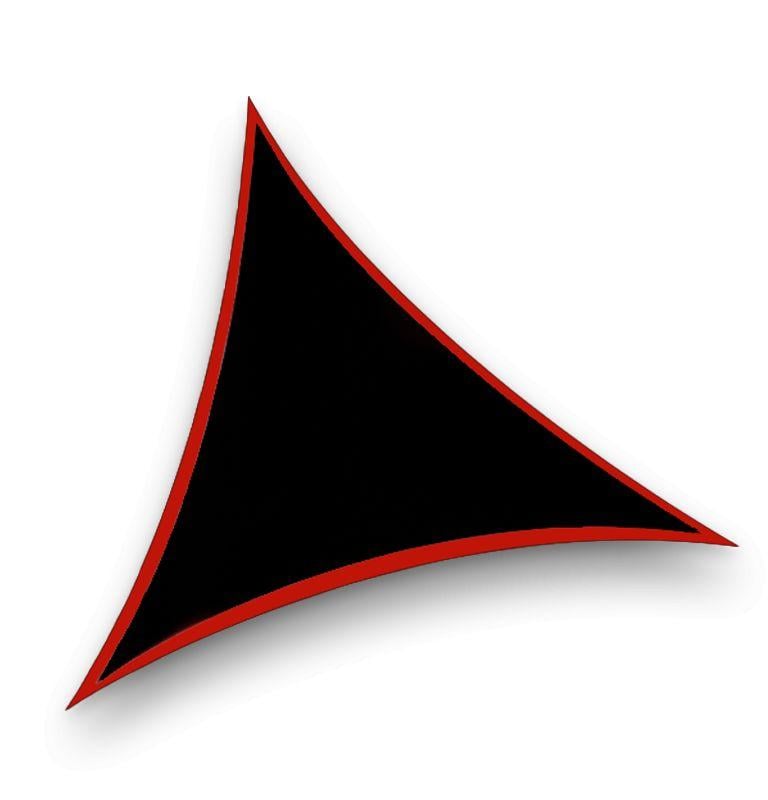 Black and Red Triangle Logo - PRI Productions Event Rental Products - Spandex - Triangle Spandex ...