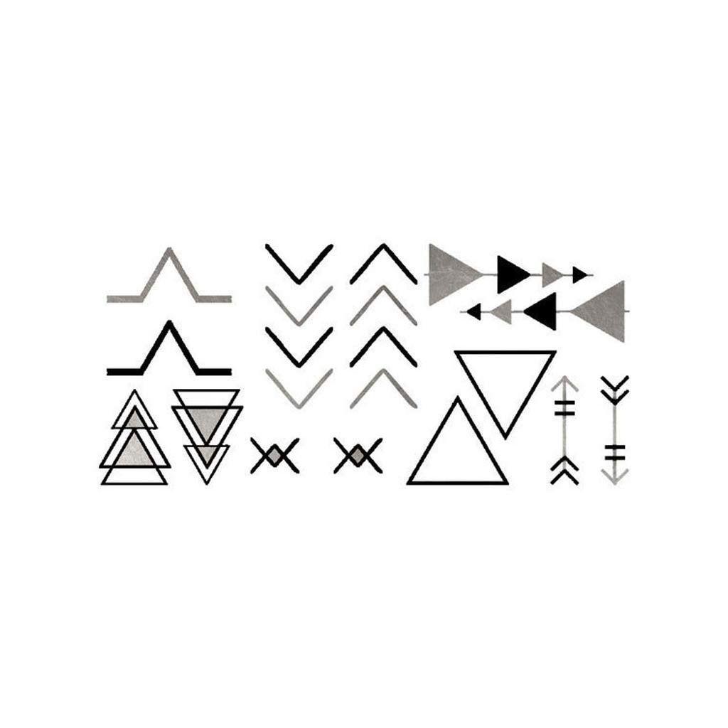 Black Triangles Logo - Silver and Black Triangles and Arrows | Triangles, Arrow and Tatoo