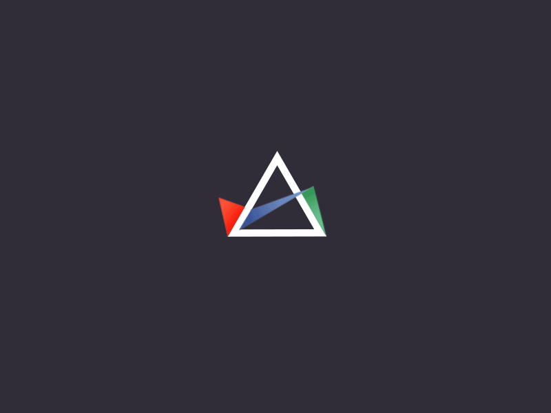Trianle Logo - Unused Triangle Logo - InteractiveLabs by Hoang Nguyen | Dribbble ...