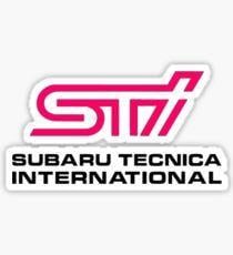 Subaru Technica International Logo - Subaru Tecnica International Stickers | Redbubble