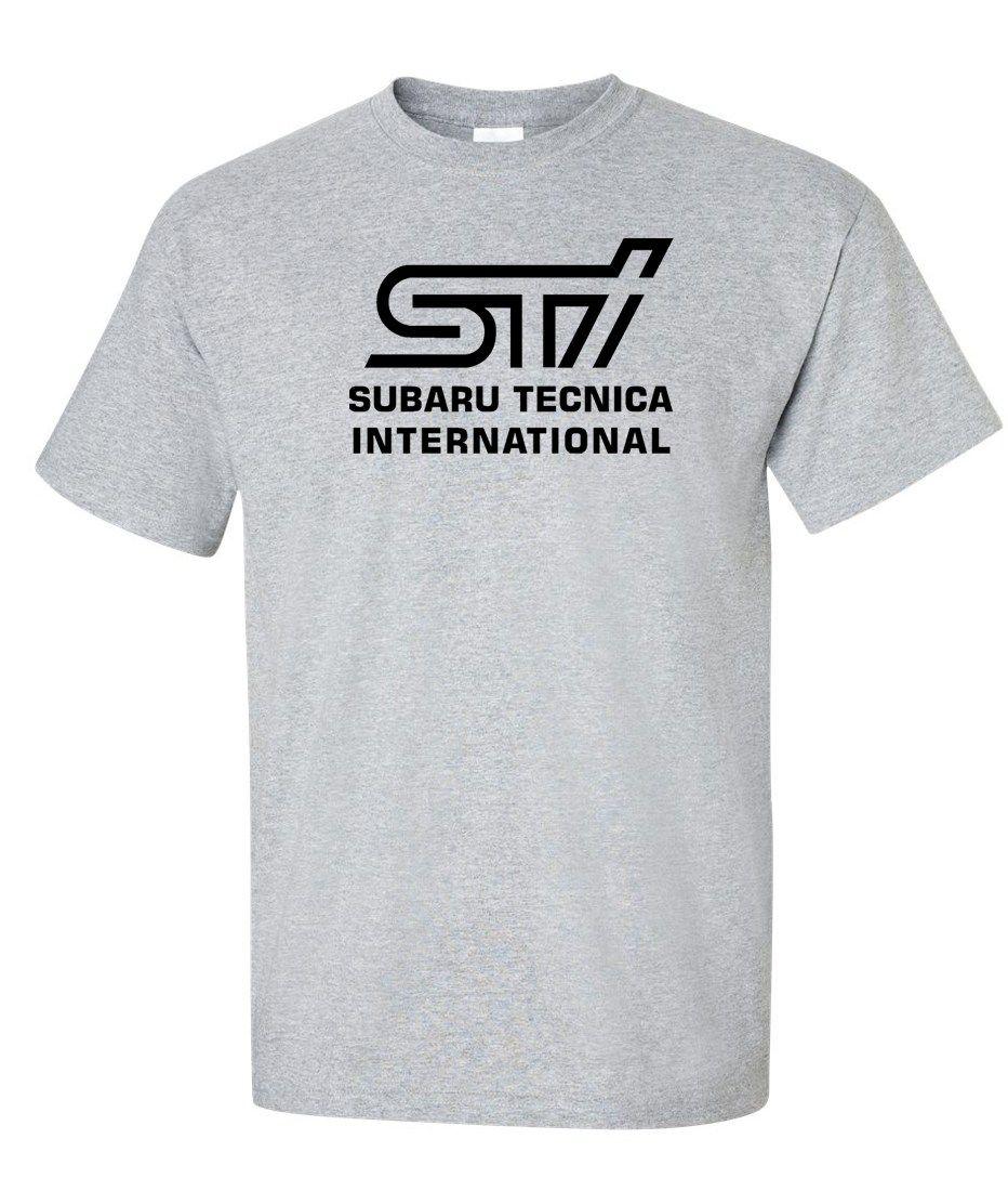 Subaru Technica International Logo - Subaru Tecnica International STI Logo Graphic T Shirt - Supergraphictees