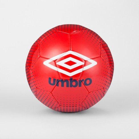 White with Red Ball Logo - Umbro Duotone Size 4 Soccer Ball