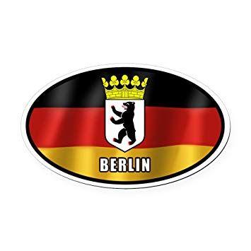 Red and White Oval Car Logo - Amazon.com: CafePress - Berlin Coat of Arms (White Letters) - Oval ...