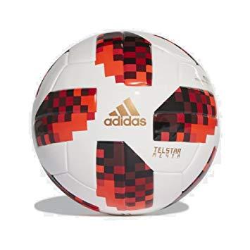 White with Red Ball Logo - adidas Official World Cup 2018 Telstar Football: Amazon.co.uk