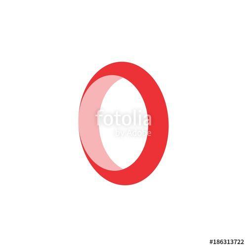 Red Ring Logo - 3D Red Ring Logo Stock Image And Royalty Free Vector Files