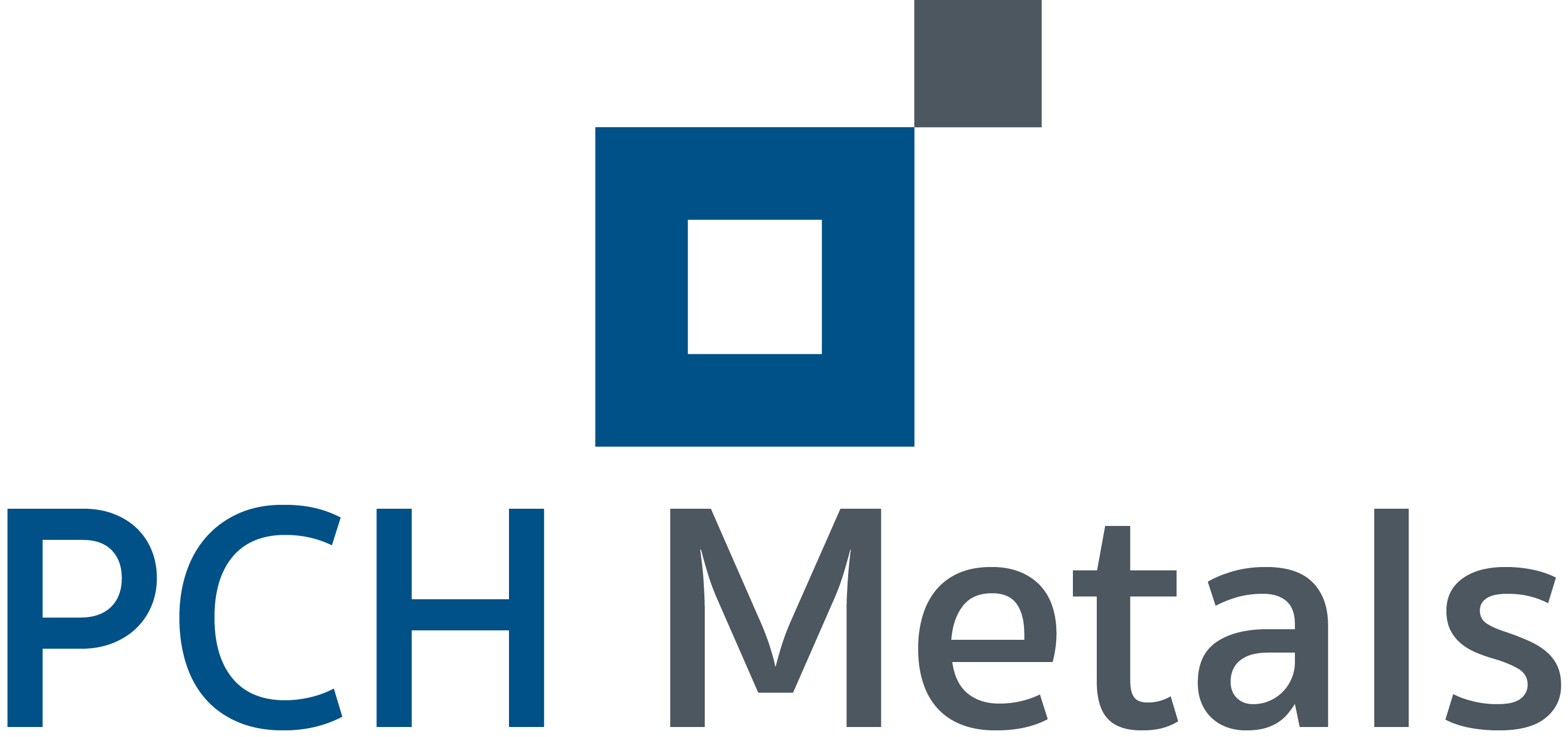 Blue Metal Logo - PCH Metals | PCH Metals conçoit et fabrique des produits à ...