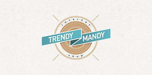 Trendy Logo - Trendy Mandy | LogoMoose - Logo Inspiration