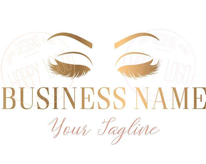 Makeup Logo - DIGITAL Custom logo design , lashes logo, lashes beauty logo, makeup ...