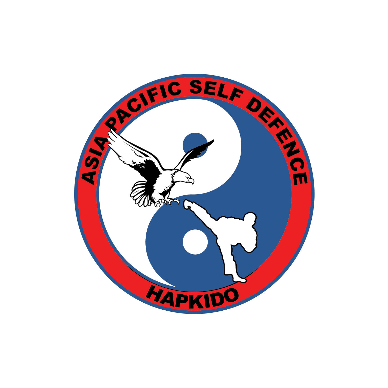 Red Ring Logo - Apsd Hapkido Logo White Background With Red Ring Pacific Self