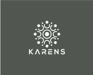 Jewelry Service Logo - KARENS Logo design - cosmetics logo, jewelry logo, design logo ...