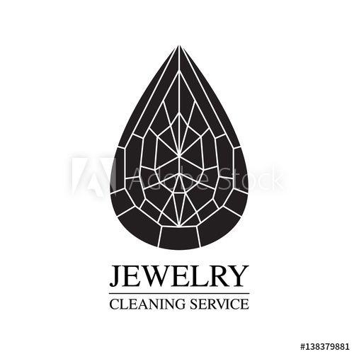 Jewelry Service Logo - vector image of logo jewelry service. Trendy concept for repair shop ...