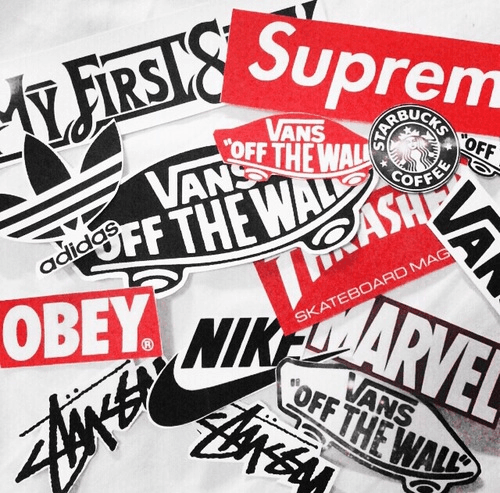 Supreme Adidas Logo - Image about nike in clothes by black princess