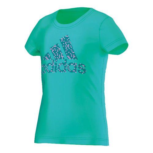Tennis Shirt Brand Logo - adidas Wardrobe Brand Logo T-Shirt Girls - Green buy online | Tennis ...