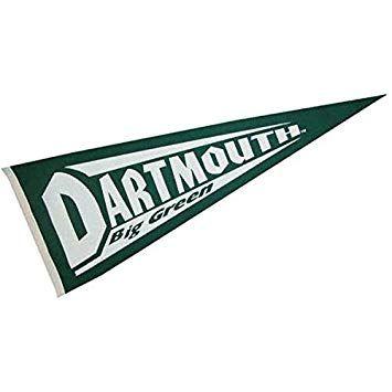 Green Penant Logo - Dartmouth Big Green Pennant and 12 x 30 NCAA Banner: Amazon.co.uk