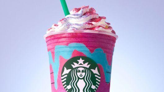 Frappuccino Logo - Yes, Starbucks is launching a magical Unicorn Frappuccino