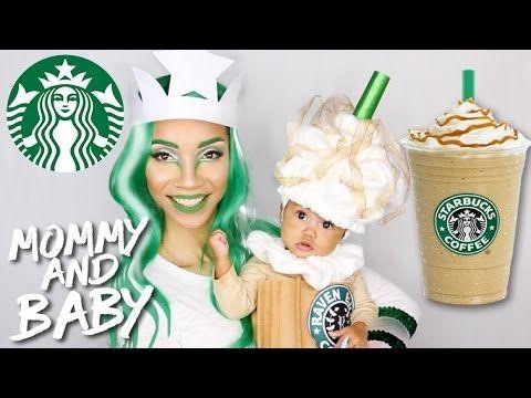 Frappuccino Logo - DIY Starbucks Costume. Baby Frappuccino + Mommy Mermaid Logo