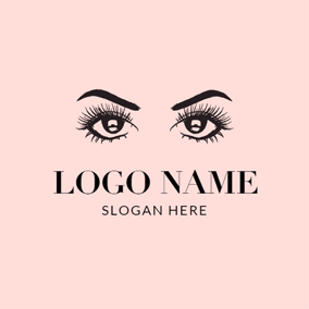 Lashes Logo - Free Eyelash Logo Designs | DesignEvo Logo Maker