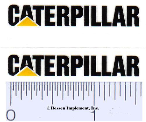Black Yellow Triangle Logo - Decal Caterpillar Logo (black, yellow triangle)
