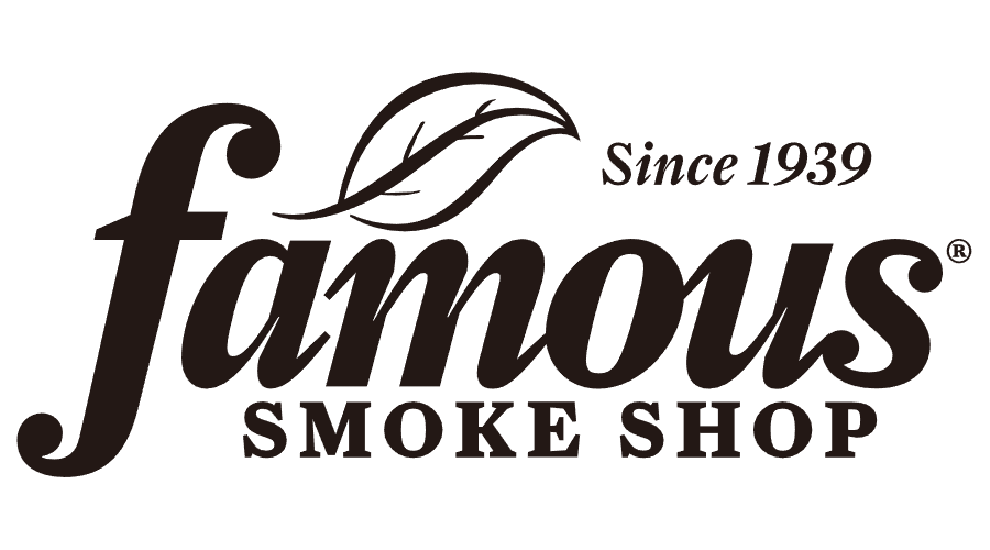 Famous Black and White Store Logo - Famous Smoke Shop Logo Vector - (.SVG + .PNG) - SeekLogoVector.Com