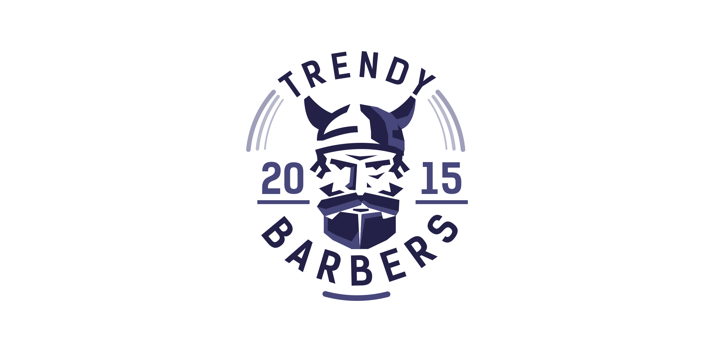 Trendy Logo - Trendy Barbers
