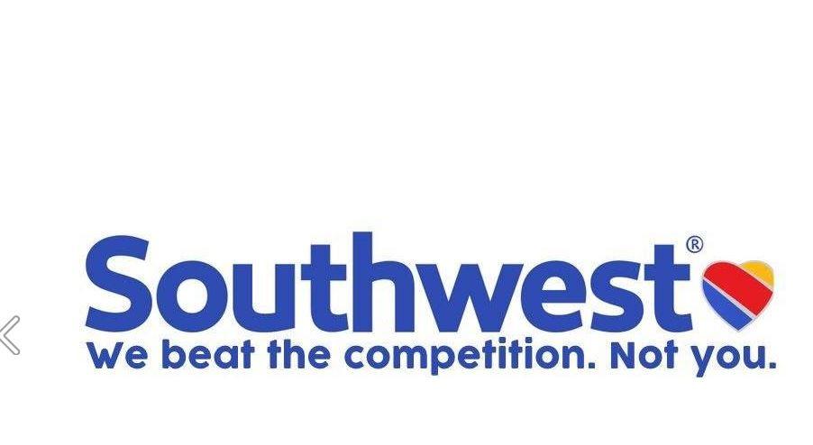 South West Airlines Logo - Southwest Airlines does not have slogan about beating the ...