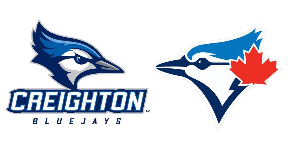 Creighton Logo - The Toronto Blue Jays are opposing Creighton's Bluejay logo