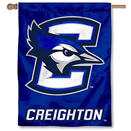 Creighton Logo - Amazon.com : Creighton Jays New Logo House Flag Banner : Sports
