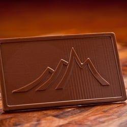 Chocolate Mountain Logo - White Mountain Candy Company Stores W Happy