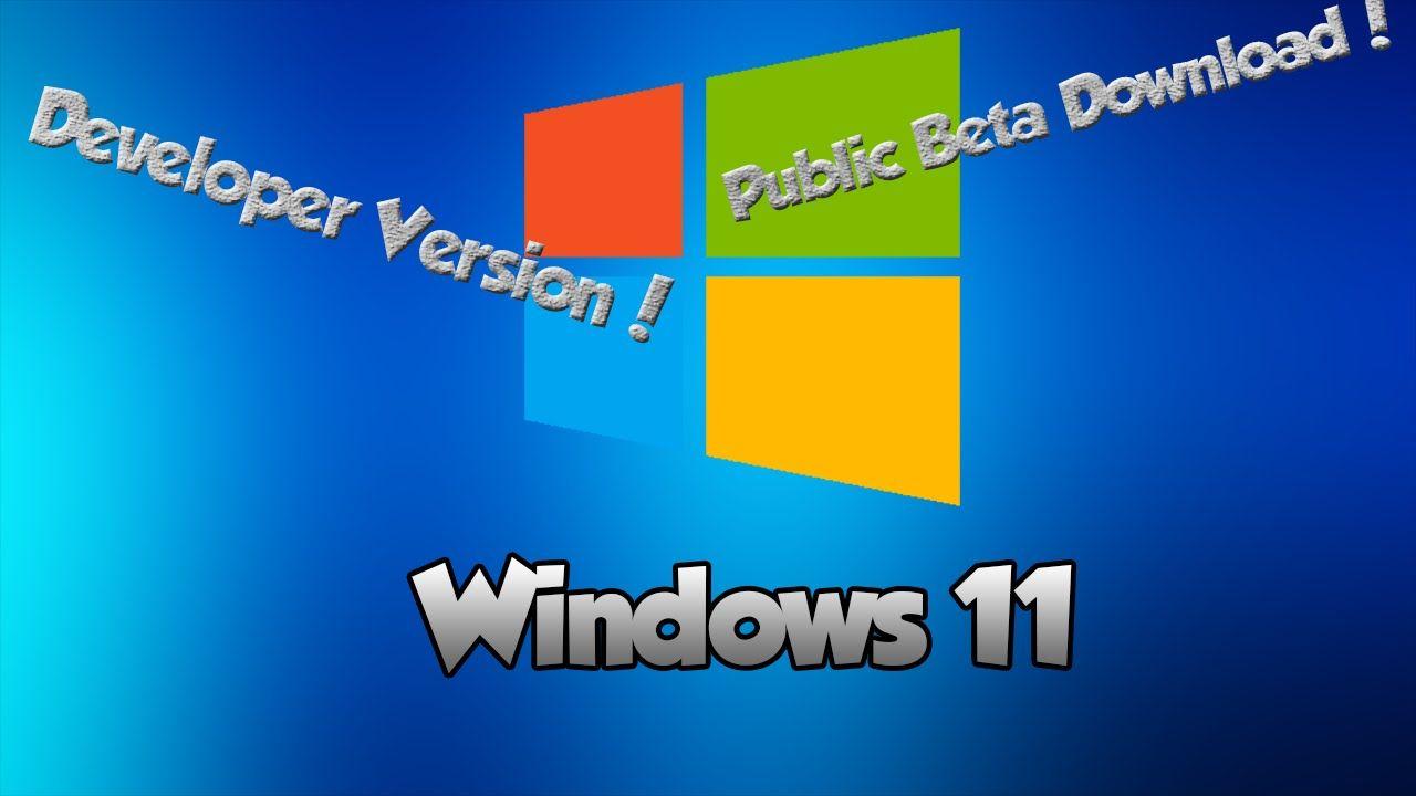 Windows 11 Logo - Windows 11 (Technical Preview) How To Get Windows 10/11 For Free ...