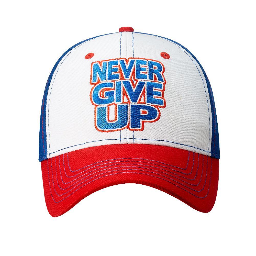 Red White and Blue Baseball Logo - JOHN CENA Red White Blue Never Give Up Baseball Cap Hat