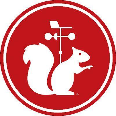 Red White Squirrel Logo - White Squirrel Weather (@WKUweather) | Twitter
