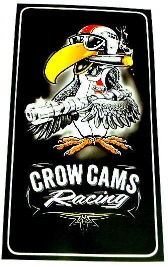 Crow Racing Logo - STK-RACING/M - CROW CAMS RACING STICKER - Promotional Products STK ...