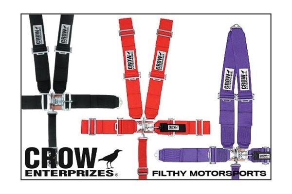 Crow Racing Logo - Crow 5 Point Off-Road Racing Harnesses - Starting At $119.95