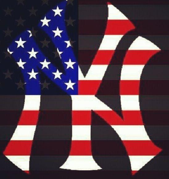 Red White and Blue Baseball Logo - Red, white and blue Yankees logo. NY Yankees. Ny yankees, New York