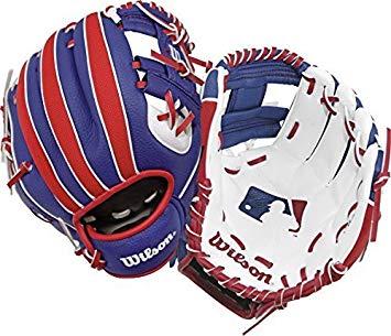 Red White and Blue Baseball Logo - Only Sports Gear Wilson A200 Baseball Glove Red/white/blue 10 Inch ...