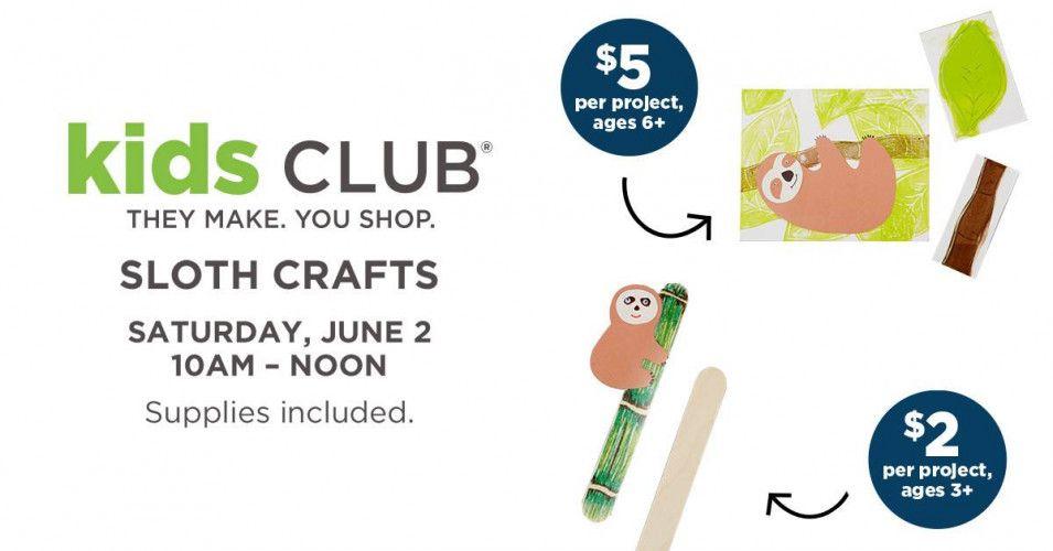 Michaels Craft Store Logo - Sloth Crafts (All Michaels Store Locations)