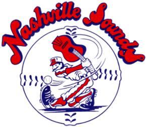 Red White and Blue Baseball Logo - History of the Nashville Sounds