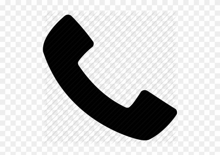 Black and White Telephone Logo - Call On Cell Phone Icon Clipart - Mobile And Telephone Icon - Free ...