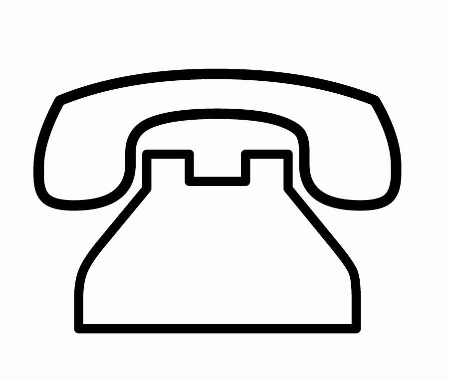 Black and White Telephone Logo - Free Phone Icon Clipart, Download Free Clip Art, Free Clip Art