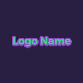 Cool Purple Logo - Free Cool Text Logo Designs. DesignEvo Logo Maker