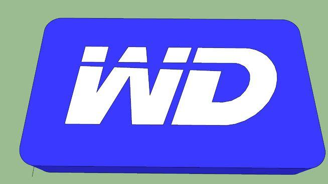 WD Logo - 3D WD Logo | 3D Warehouse